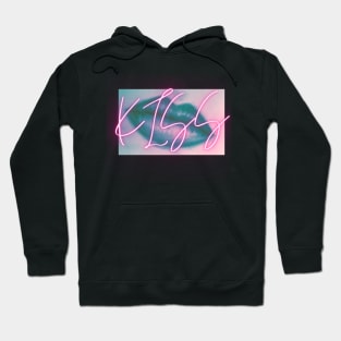 Pink Blue Kiss Hoodie